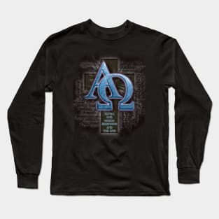 Jesus - Alpha and Omega Long Sleeve T-Shirt